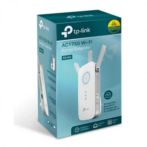 TP-Link Extensor de Rango Wi-Fi RE450 AC1750 Doble Banda 1300Mbps + Puerto Gigabit - imagen 1