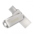 Sandisk Ultra Dual Drive Luxe unidad flash USB 64 GB USB Type-A / USB Type-C 3.2 Gen 1 (3.1 Gen 1) Acero inoxidable - imagen 1