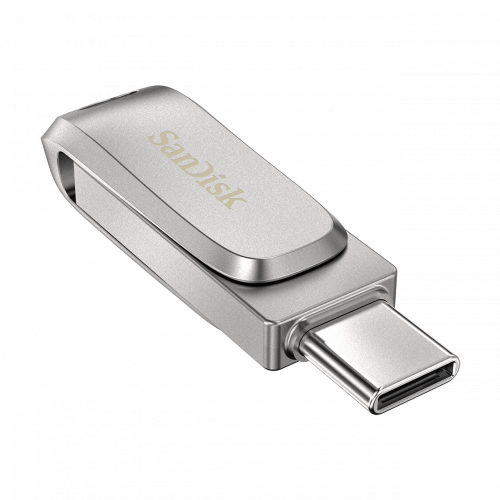Sandisk Ultra Dual Drive Luxe unidad flash USB 64 GB USB Type-A / USB Type-C 3.2 Gen 1 (3.1 Gen 1) Acero inoxidable - imagen 3