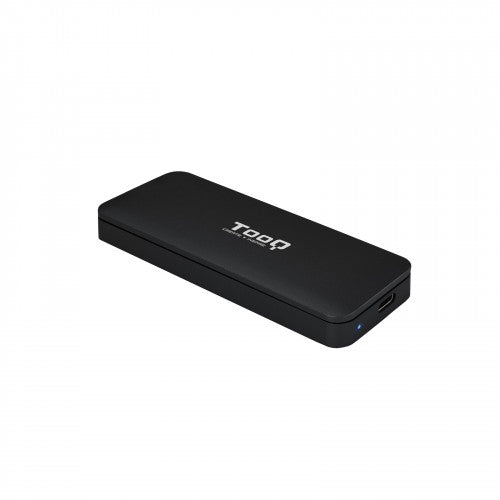 TooQ TQE-2280B caja para disco duro externo M.2 Caja externa para unidad de estado sólido (SSD) Negro - imagen 1