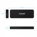TooQ TQE-2280B caja para disco duro externo M.2 Caja externa para unidad de estado sólido (SSD) Negro - imagen 3