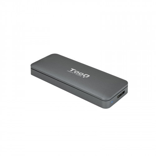 TooQ TQE-2281G caja para disco duro externo M.2 Caja externa para unidad de estado sólido (SSD) Gris - imagen 1