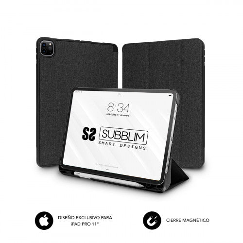 SUBBLIM Funda Tablet Shock Case iPad Pro 11” 2020 Black - imagen 1