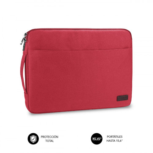 SUBBLIM URBAN LAPTOP SLEEVE 15,6" RED - imagen 1