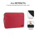 SUBBLIM URBAN LAPTOP SLEEVE 15,6" RED - imagen 3