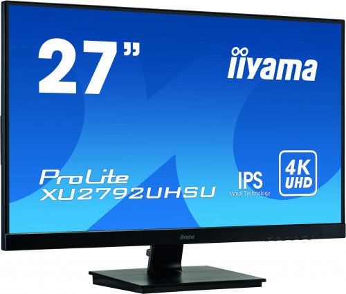 iiyama ProLite XU2792UHSU-B1 LED display 68,6 cm (27") 3840 x 2160 Pixeles 4K Ultra HD Negro - imagen 2