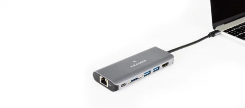 KRAMER KDOCK-2 USB-C HUB MULTIPORT ADAPTER 2 USB 3.0, 1 ETHERNET, SD 4K@30 HDMI OUTPUT (91-00015799) - imagen 2