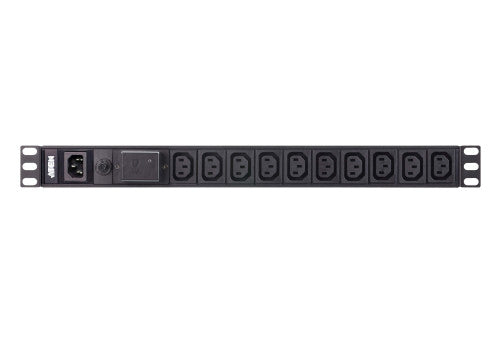 Imagen de Aten PE0110SG unidad de distribución de energía (PDU) 10 salidas AC 1U Negro