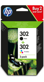 HP 302 CARTUCHO DE TINTA NEGRO+TRICOLOR HP302 - imagen 2