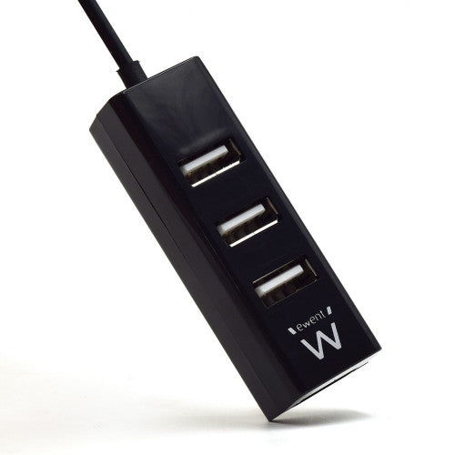 Ewent EW1123 hub de interfaz 480 Mbit/s Negro - imagen 3