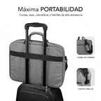 SUBBLIM Maletín Ordenador Elite Laptop Bag 15,6" Grey - imagen 3