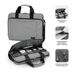 SUBBLIM Maletín Ordenador Air Padding Laptop bag 15,6" Grey - imagen 2