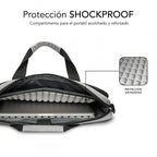 SUBBLIM Maletín Ordenador Air Padding Laptop bag 15,6" Grey - imagen 3
