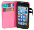 Varios FUNDA WAZZABEE PARA IPHONE 5 POLIPIEL, MARCO INTERIOR PLASTICO, CIERRE MAGNETICO, ROSA (WB-M30WP-PK)