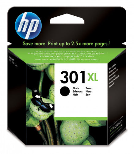 HP CARTUCHO DE TINTA HP DESKJET 1050 2050 3050 NEGRO 301XL 8ML (CH563EE) HP301XL - imagen 2