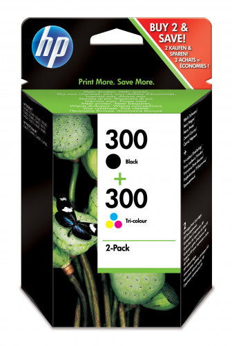 HP CARTUCHO HP 3002-PACK BLACK/TRI-COLOR (CN637EE)