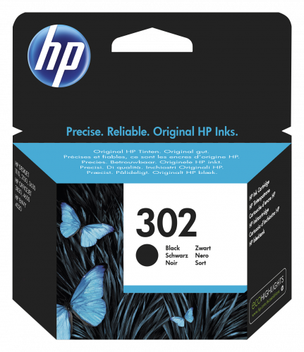 HP 302 CARTUCHO DE TINTA HP302 NEGRO (F6U66AE) - imagen 2