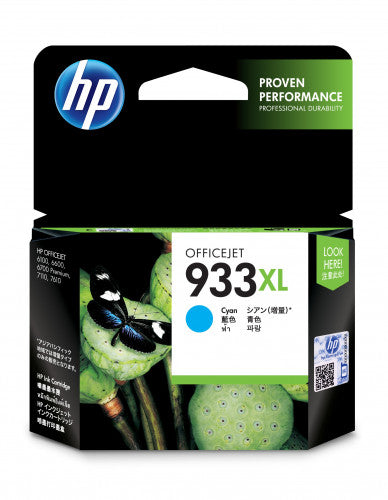 HP 933XL CARTUCHO DE TINTA HP933XL CIAN (CN054AE) - imagen 1