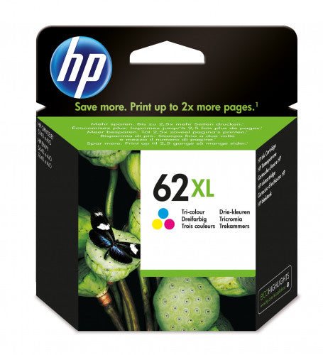 HP 62XL CARTUCHO DE TINTA HP62XL TRICOLOR (C2P07AE) - imagen 2