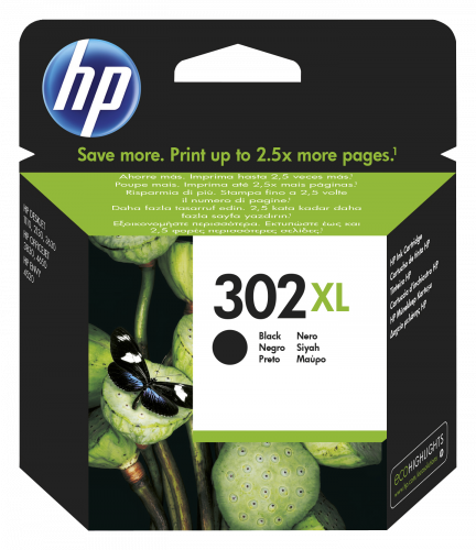 HP CARTUCHO DE TINTA HP 302XL NEGRO/ALTA CAPACIDAD (F6U68AE) - imagen 2