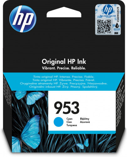 HP 953 CARTUCHO DE TINTA HP953 CIAN (F6U12AE) - imagen 1