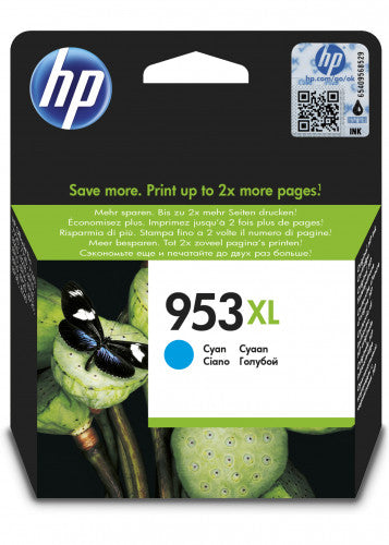 HP 953XL CARTUCHO DE TINTA HP953XL CIAN (F6U16AE) - imagen 2
