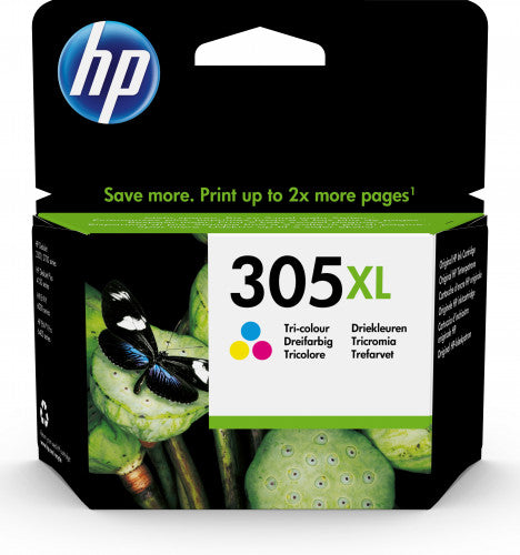 HP CARTUCHO DE TINTA HP Nº 305XL TRICOLOR (3YM63AE)
