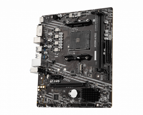 MSI A520M-A PRO placa base AMD A520 Zócalo AM4 micro ATX - imagen 2