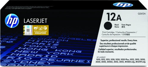 HP 12A TONER HP12A NEGRO (Q2612A) - imagen 1