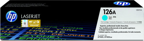 HP 126A TONER HP126A CIAN (CE311A) - imagen 1