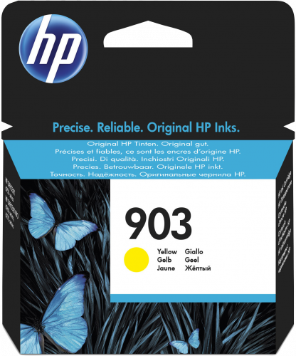 HP 903 CARTUCHO DE TINTA HP903 AMARILLO (T6L95AE) - imagen 1