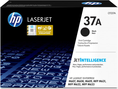 HP 37A TONER HP37A NEGRO (CF237A) - imagen 1