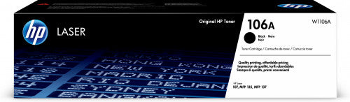 HP 106A TONER HP106A NEGRO (W1106A) - imagen 1