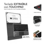 SUBBLIM Funda con Teclado KEYTAB PRO BLUETOOTH 10,1" TOUCHPAD Black - imagen 3