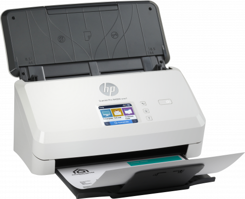 HP Scanjet Pro N4000 snw1 Escáner alimentado con hojas 600 x 600 DPI A4 Negro, Blanco - imagen 3