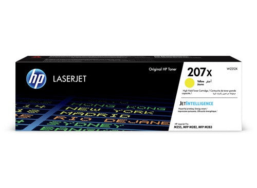 HP TONER 207X AMARILLO LASERJET M255/M282 (W2212X) - imagen 2