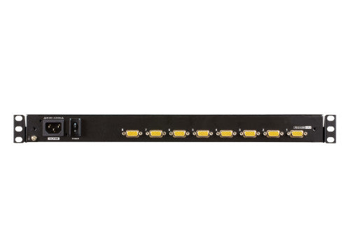 Aten CL3116 consola de rack 47 cm (18.5") 1366 x 768 Pixeles Metal, De plástico Negro 1U - imagen 2
