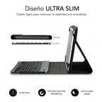 SUBBLIM Funda con Teclado KEYTAB PRO BLUETOOTH 10,1" Black - imagen 2