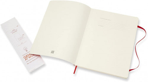 Moleskine LIBRETA CLASICA TAPA BLANDA ROJO ESCARLATA XL (19X25CM) LISA MOLESKINE QP623F2 - imagen 3