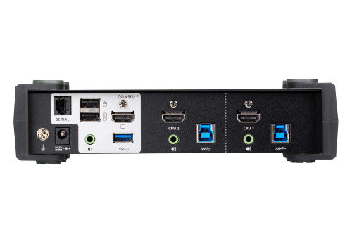 Aten CS1822-AT-U interruptor KVM Negro - imagen 2