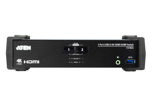 Aten CS1822-AT-U interruptor KVM Negro - imagen 3