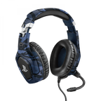Trust GXT 488 Forze PS4 Auriculares Diadema Conector de 3,5 mm Negro, Azul - imagen 1