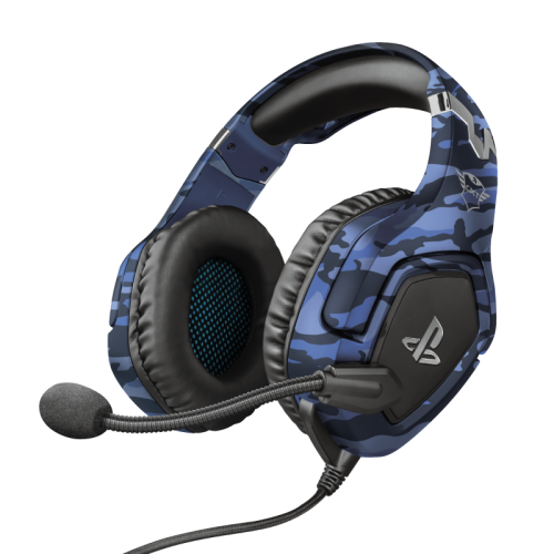 Trust GXT 488 Forze PS4 Auriculares Diadema Conector de 3,5 mm Negro, Azul - imagen 2