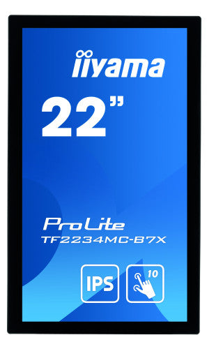iiyama ProLite TF2234MC-B7X monitor pantalla táctil 54,6 cm (21.5") 1920 x 1080 Pixeles Multi-touch Multi-usuario Negro - imagen 2