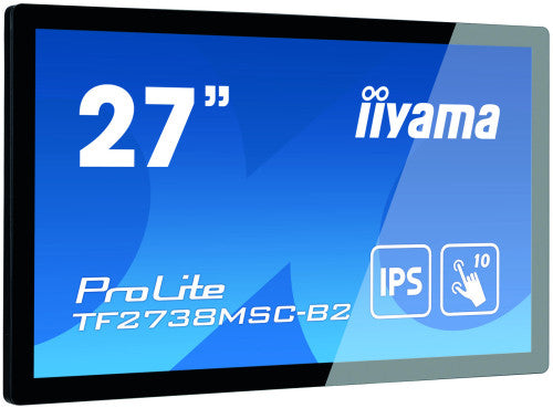 iiyama ProLite TF2738MSC-B2 monitor pantalla táctil 68,6 cm (27") 1920 x 1080 Pixeles Multi-touch Multi-usuario Negro - imagen 3