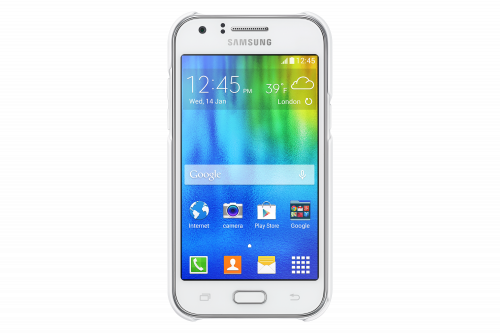 Samsung Funda Blanda EF-PJ100B Compatible Galaxy J1 4.3" Color Blanco - imagen 2