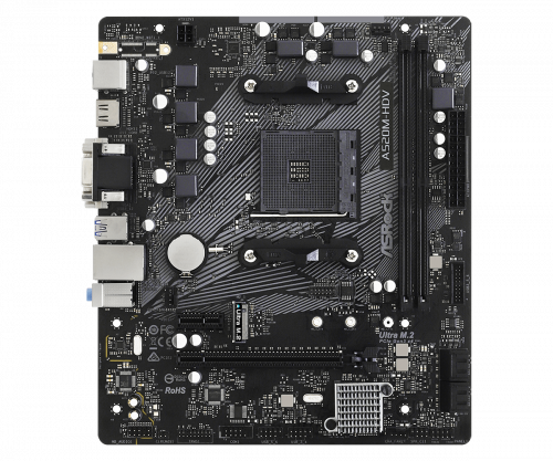 ASRock #PLACA ASROCK A520M-HDV,AMD,AM4,A520,2DDR4,MATX - imagen 2