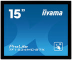 iiyama ProLite TF1534MC-B7X monitor pantalla táctil 38,1 cm (15") 1024 x 768 Pixeles Multi-touch Multi-usuario Negro - imagen 2