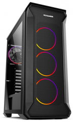 NOX Hummer Quantum Mini Tower Negro - imagen 1