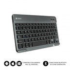 SUBBLIM Teclado Bluetooth Smart BT Keyboard Grey - imagen 1